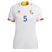 Belgia Jan Vertonghen #5 Koszulka Wyjazdowych Kobiety MŚ 2022 Krótki Rękaw